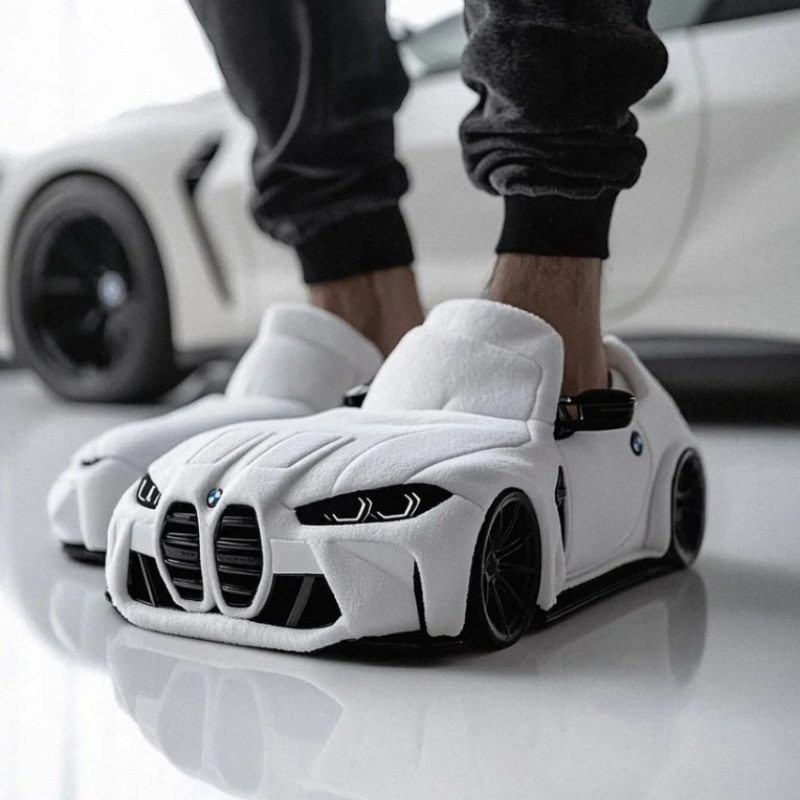 Luxury Car Inspired Cozy Slippers